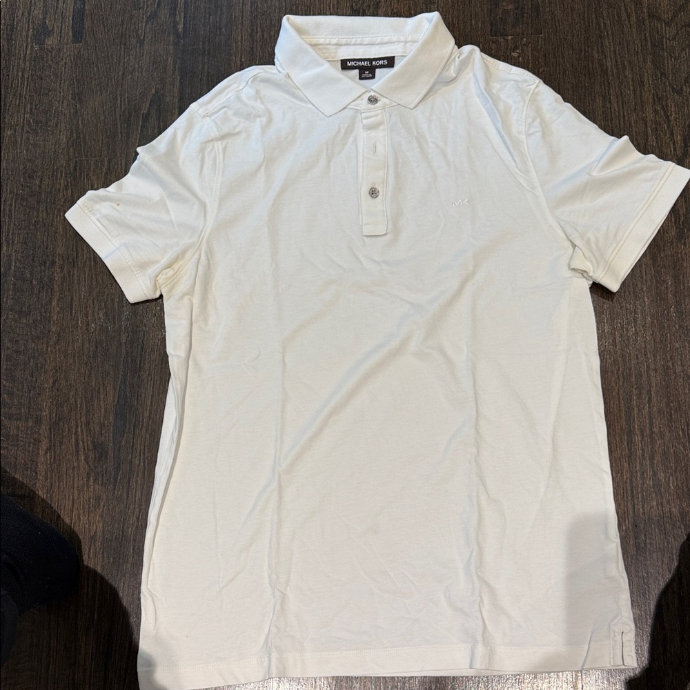 Michael Kors Men's Cream Polo Shirt